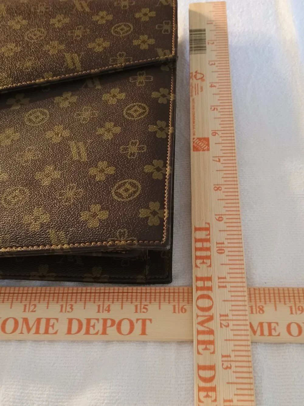 Louis Vuitton Monogram Briefcase Business Bag Portfolio Leather Hard-Sided Docum